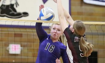 Rebels take down Wolverines in three sets