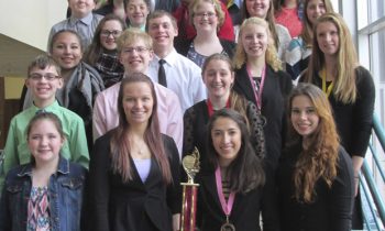 MCC Speech team brings home first place trophy