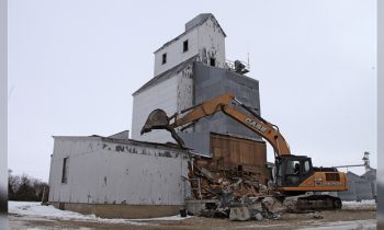 And down it comes…