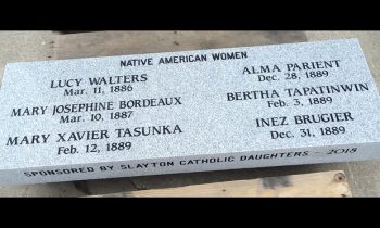 Dedication of burial stone to be held May 20 at St. Rose of Lima