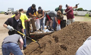 In true American spirit, volunteers give up 4th of July holiday plans to help others