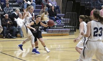 Gals fight their way to victory over Knights 71-70