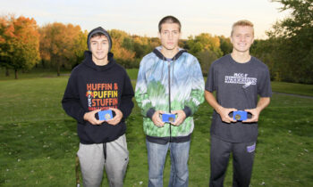 Beckmann wins Warriors finish second behind Wolverines; Stapek, Kathman are all-conference runners