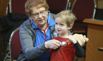 Teddy Bear Clinic at the Library