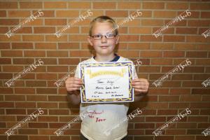 Elementary Awards 2019.Perfect Attendance 5th